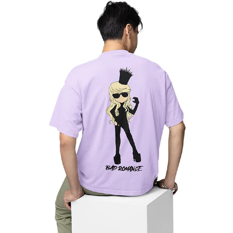 rose quartz t-shirts -Lady Gaga Oversized T shirt - Bad Romance