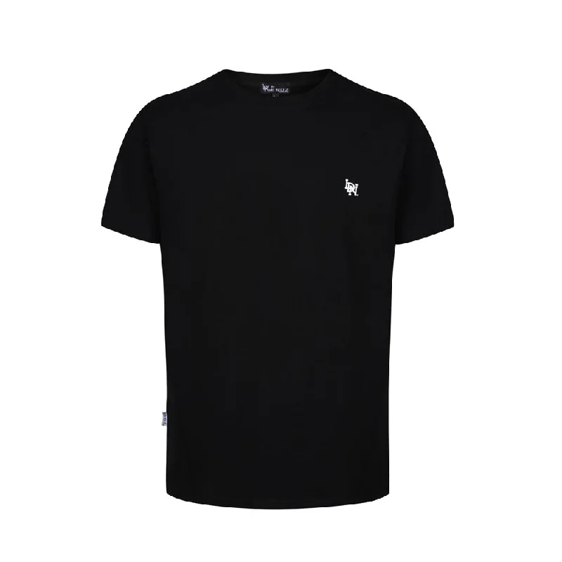 vibrant color tees -LDN Original T-Shirt Small Logo Black