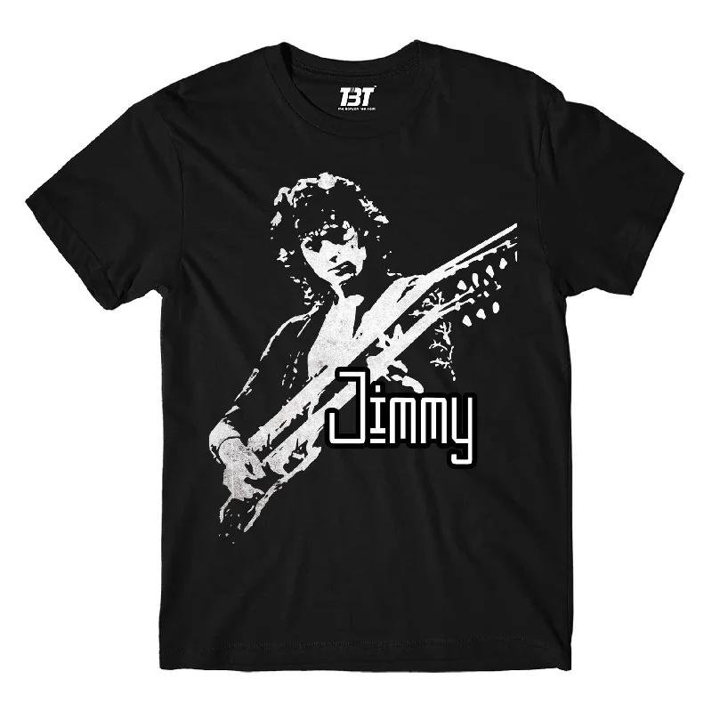 cerise soft t-shirts -Led Zeppelin T shirt - Jimmy