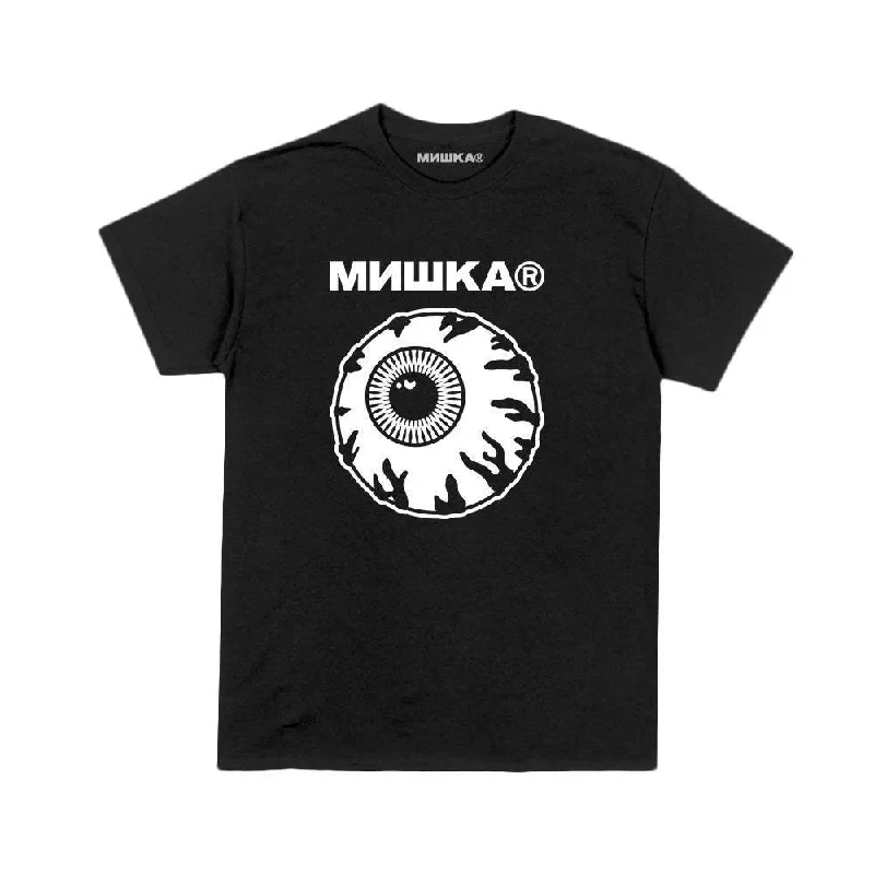 lapis bold t-shirts -Mishka Mono Stack T-Shirt Black