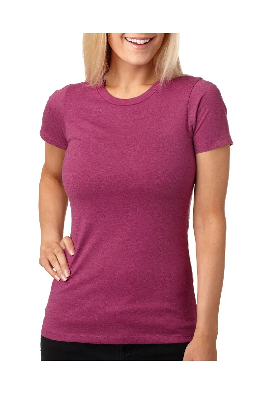 kiwi soft t-shirts -Next Level Womens CVC Jersey Short Sleeve Crewneck T-Shirt - Lush Pink