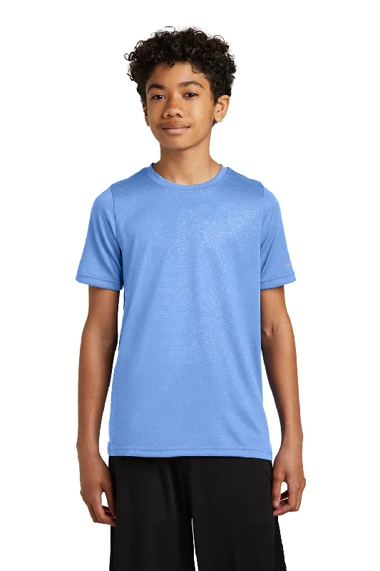 royal blue t-shirts -Nike Youth rLegend Dri-Fit Moisture Wicking Short Sleeve Crewneck T-Shirt - Valor Blue