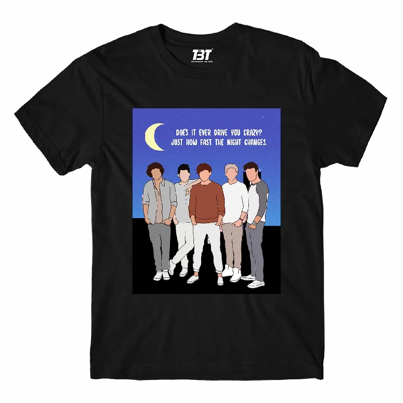 subtle design t-shirts -One Direction T shirt - Night Changes