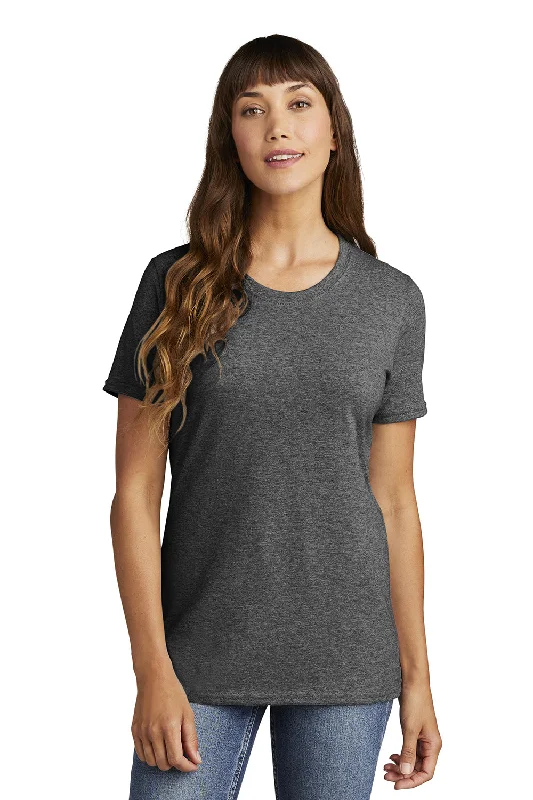 dip soft t-shirts -Port & Company Womens Core Short Sleeve Crewneck T-Shirt - Heather Dark Grey