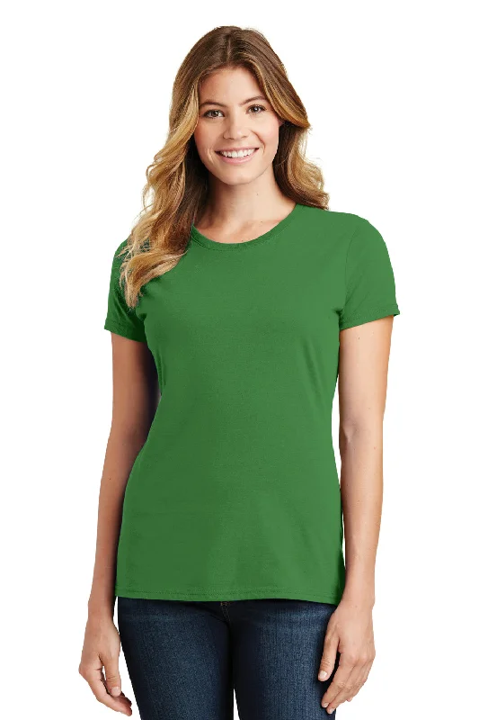 team bold t-shirts -Port & Company Womens Fan Favorite Short Sleeve Crewneck T-Shirt - Kiwi Green - Closeout