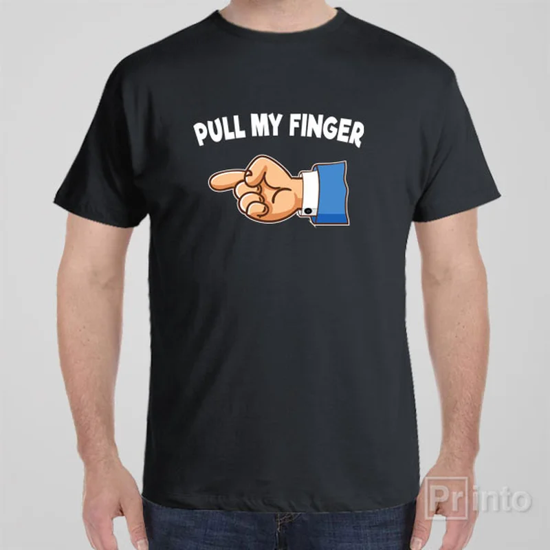 copper soft t-shirts -Pull my finger - T-shirt