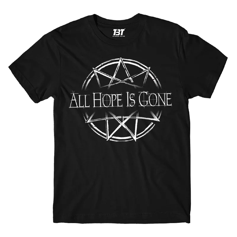 lapis bold t-shirts -Slipknot T shirt - All Hope Is Gone