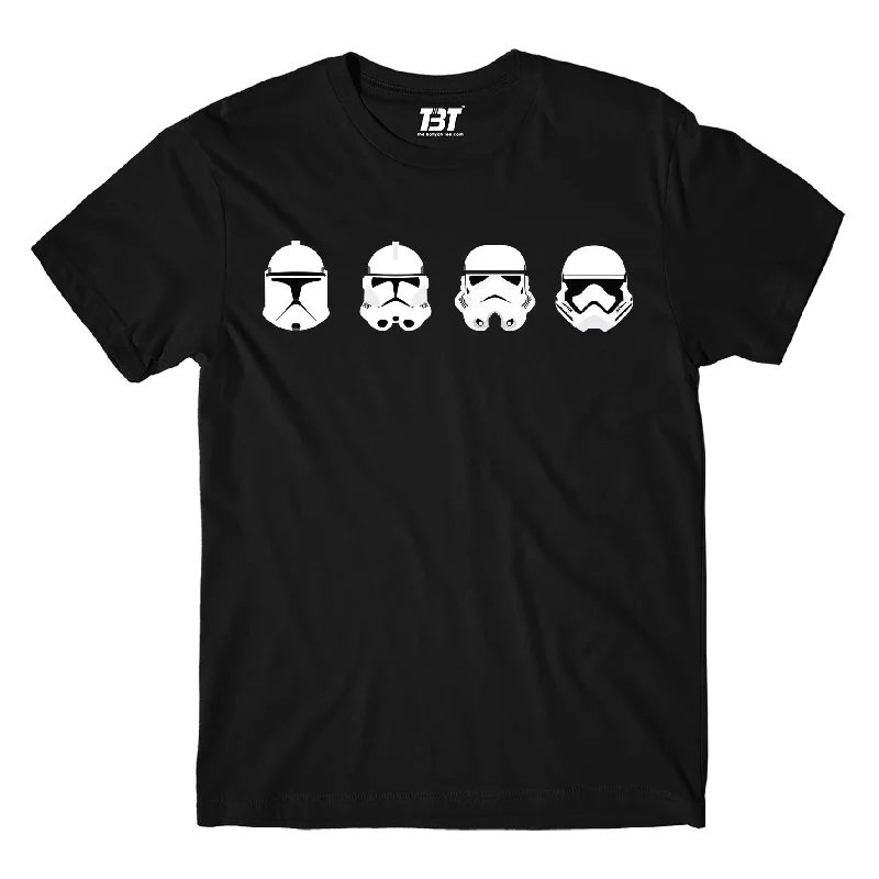 club bold t-shirts -Star Wars T shirt - War Helmets