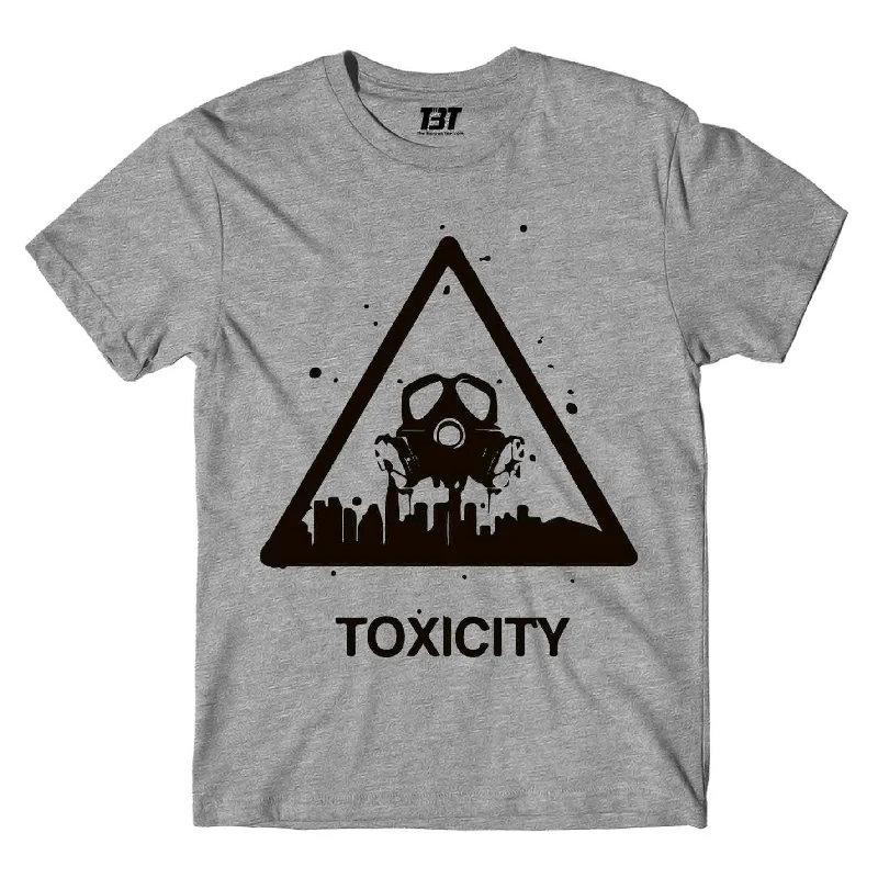 luxury brand t-shirts -System Of A Down T shirt - Toxicity