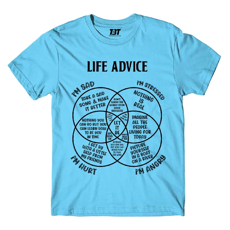 curvy size t-shirts -The Beatles T shirt - Life Advice