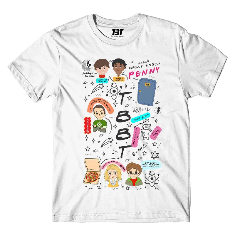 moss knit t-shirts -The Big Bang Theory T shirt - Doodle