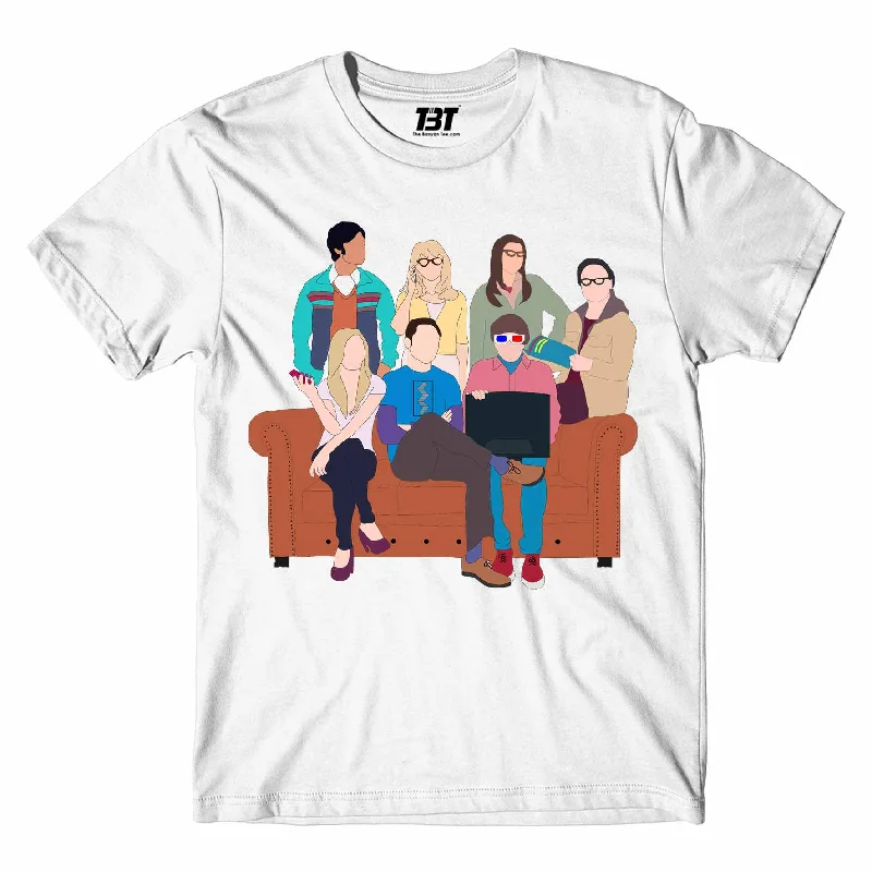 indigo dusk t-shirts -The Big Bang Theory T shirt - The Gang