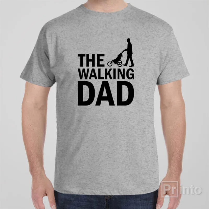 sand bold t-shirts -The walking dad - T-shirt