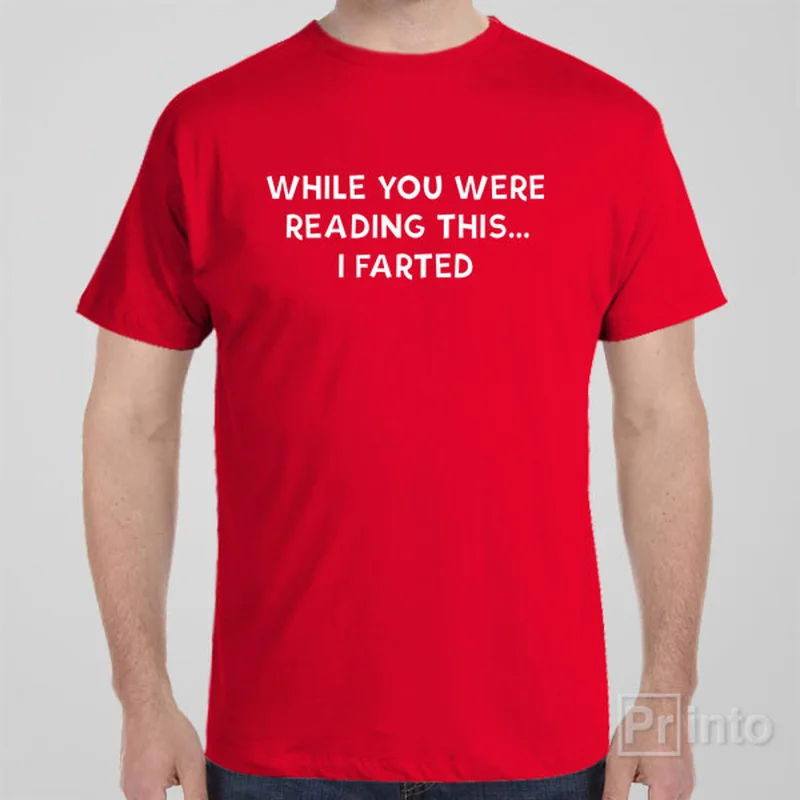 soft flow t-shirts -While you were reading my shirt - T-shirt