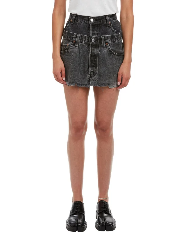 infant weave skirts -EB Denim Reinvented Double Skirt