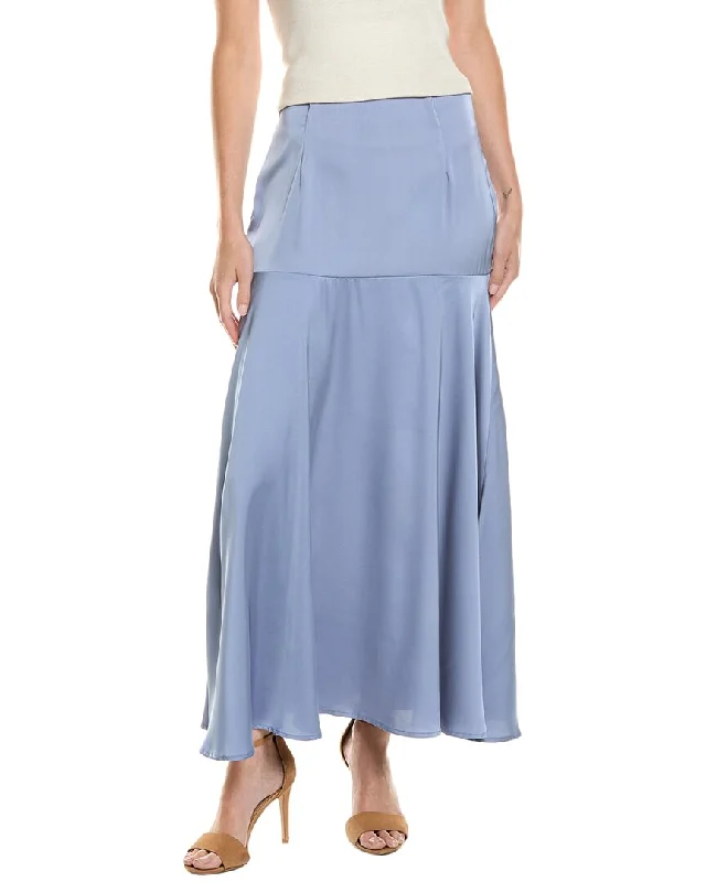 side detail skirts -MEIVEN Maxi Skirt