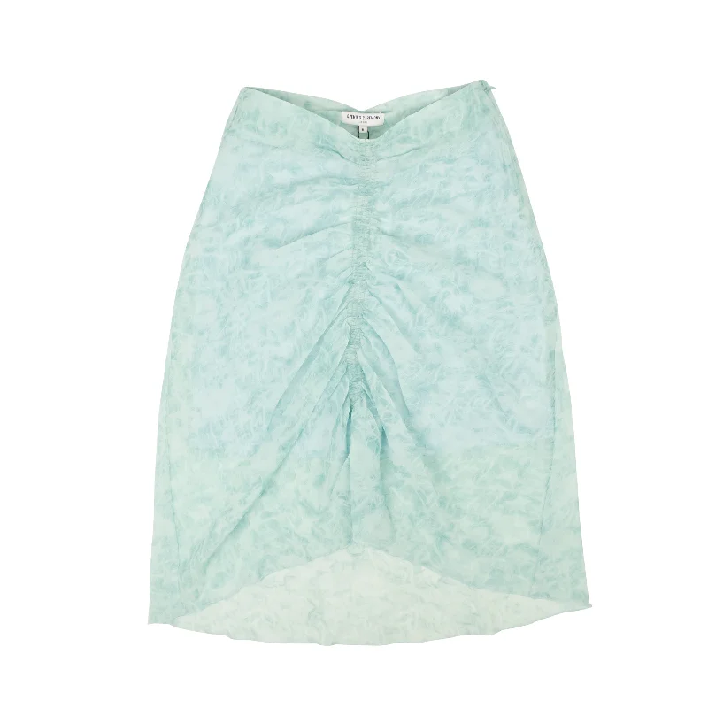 ecru chic skirts -Opening Ceremony Crinkle Skirt - Blue