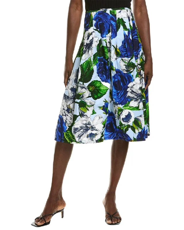 flare utility skirts -Samantha Sung Zelda Midi Skirt