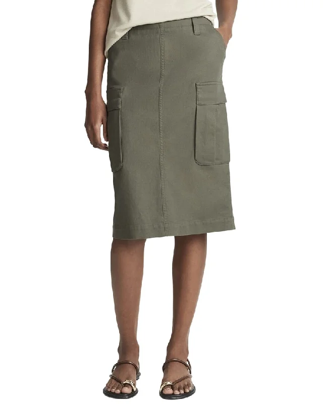 cobalt light skirts -Vince Utility Cargo Skirt