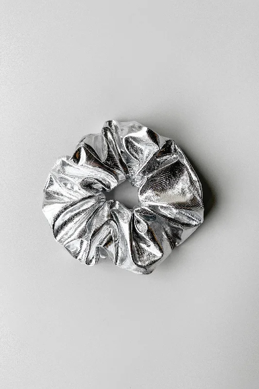 cardigan men double-breasted -CHROME HAIR SCRUNCHIE