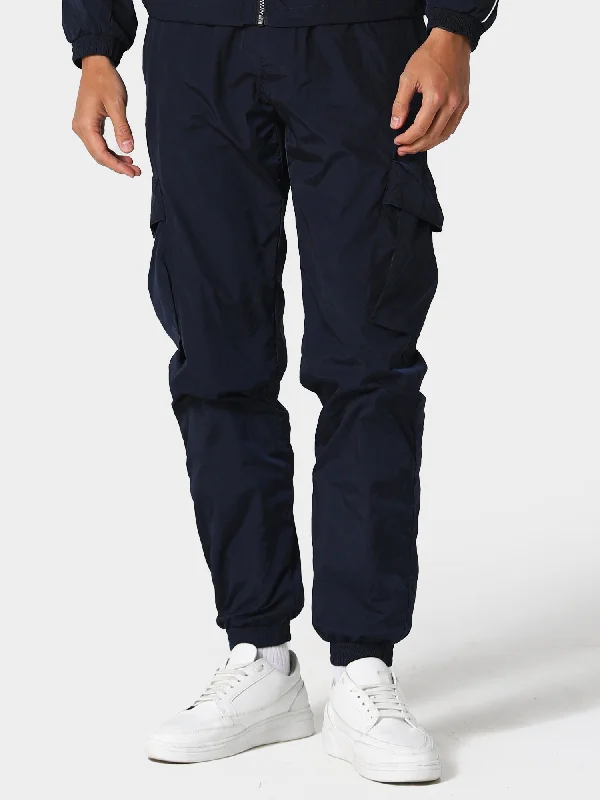 petite stretch pants -Forstha Navy Pants