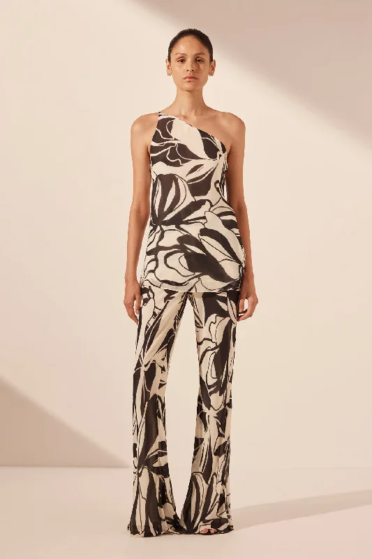 nickel pattern pants -IMANE FLARED PANT