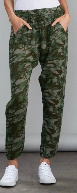 breezy stretch pants -Korda Jogger In Camo