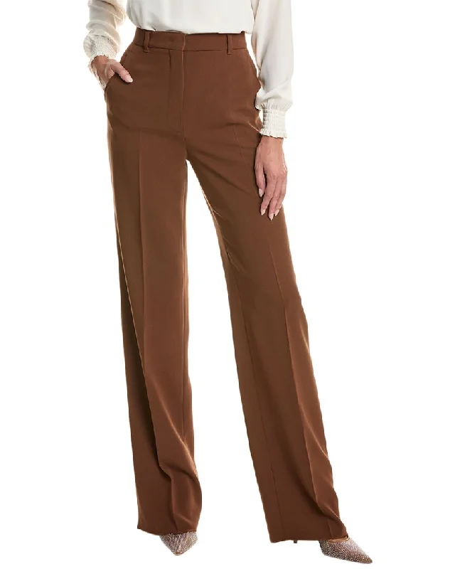 slit cut pants -Max Mara Studio Scout Trouser