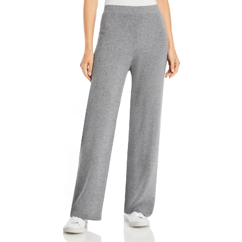 youth active pants -Milano Womens Pull On Knit Wide Leg Pants