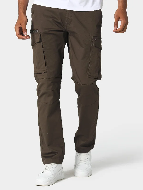 slate stretch pants -Newton Khaki Cargo Pants