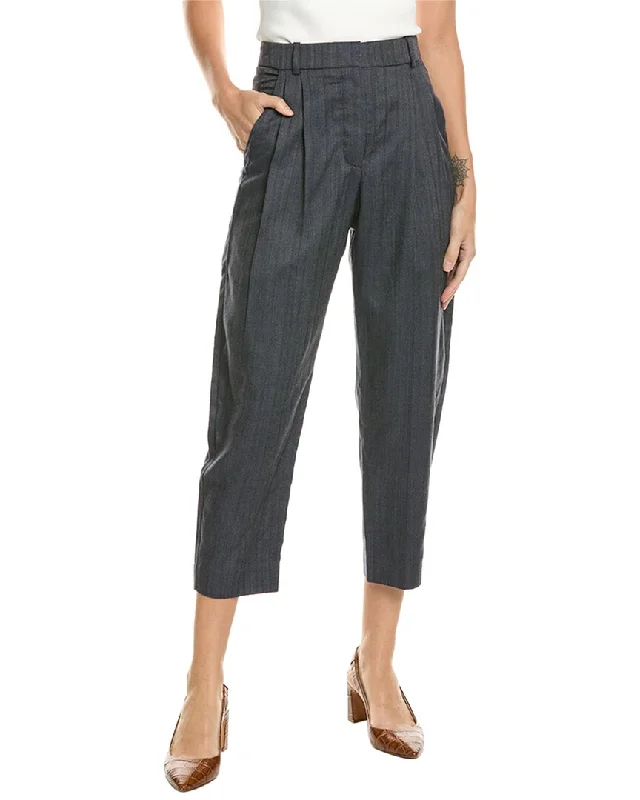 seam trim pants -Stella McCartney Dawson Wool-Blend Trouser