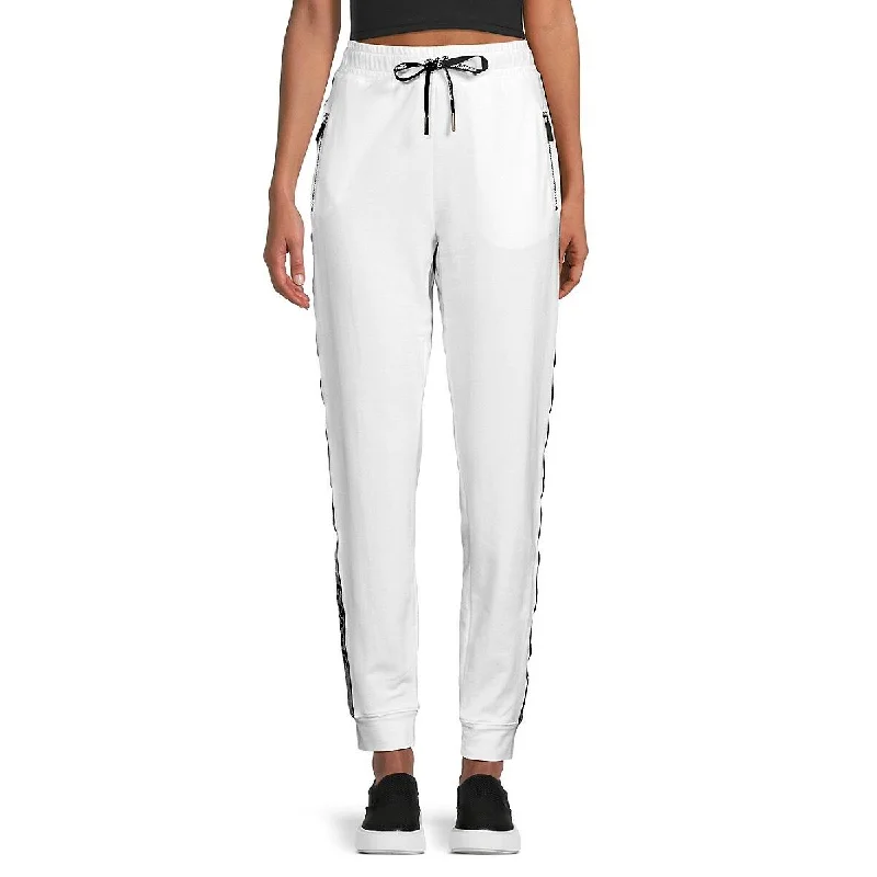 extra long pants -Womens Foiled Comfy Jogger Pants