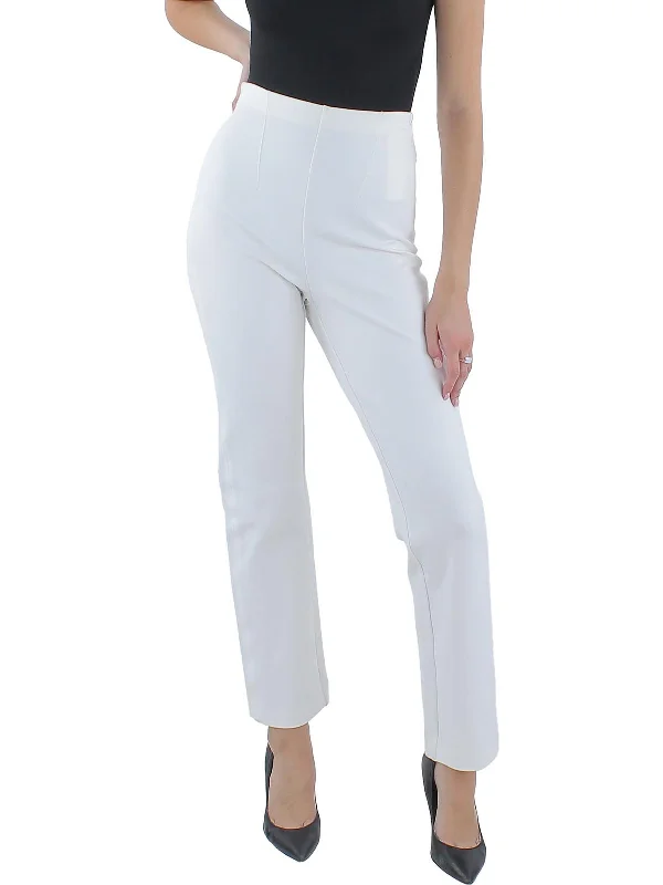 oatmeal comfy pants -Womens High Rise Stretch Skinny Pants